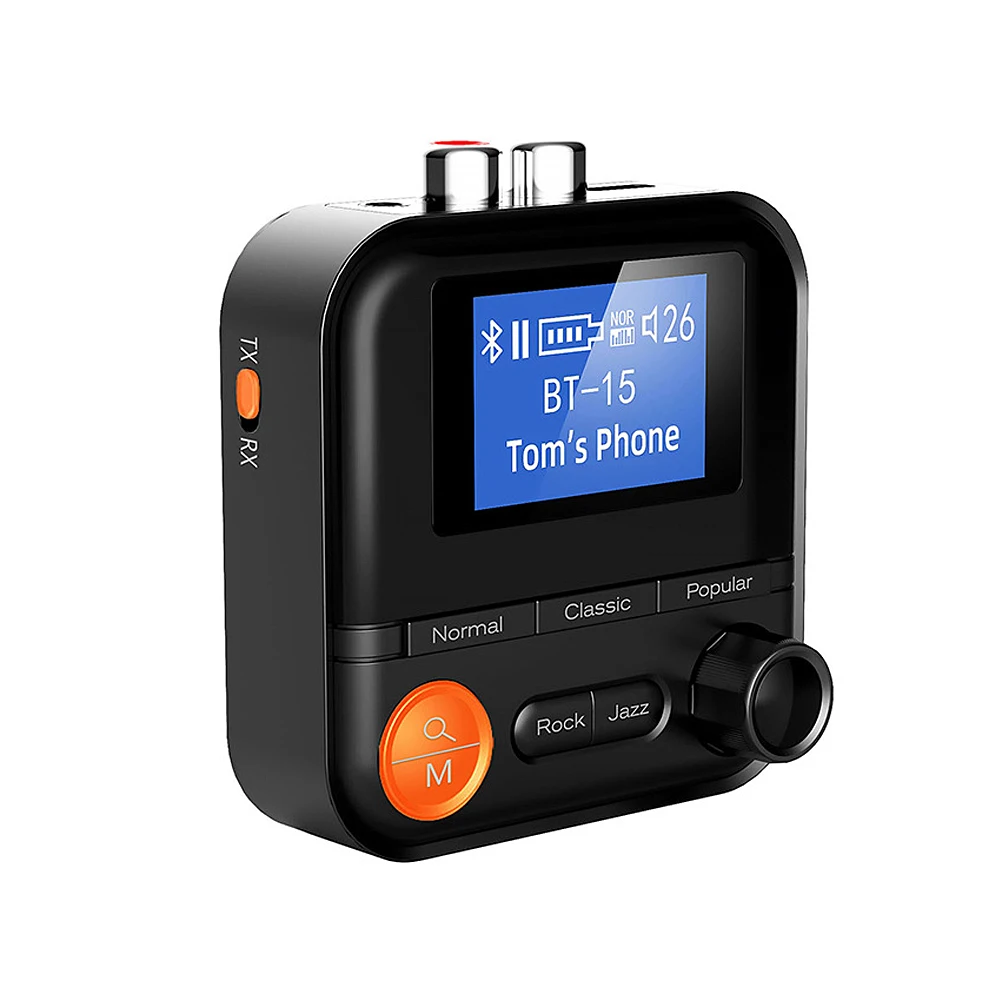 

Bluetooth Adapter 2 in 1 Bluetooth Receiver Transmitter Wireless Audio Adapter AUX with LED display for mobile phones tablets