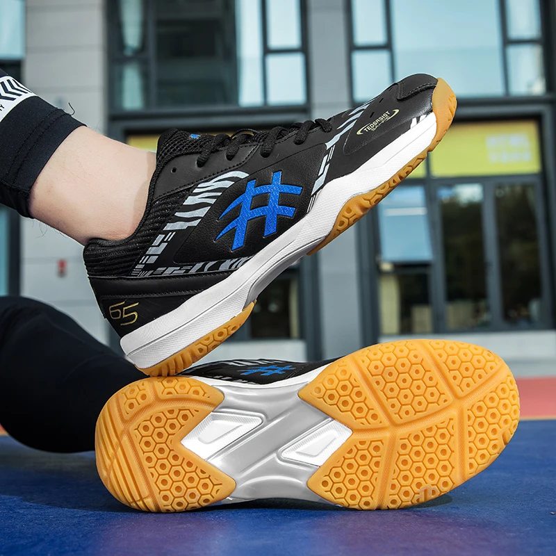 Hoge Kwaliteit Heren Professionele Anti-Slip Slijtvaste Tennisschoenen Competitie Training Ademende Schoenen