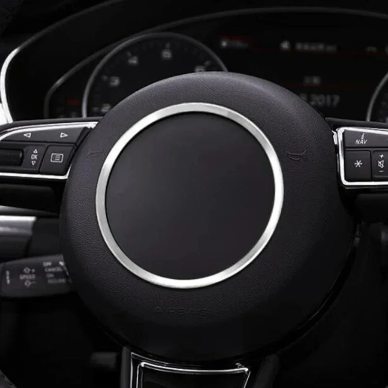Luxury Car Steering Wheel Decoration Ring Trim Cover Sticker