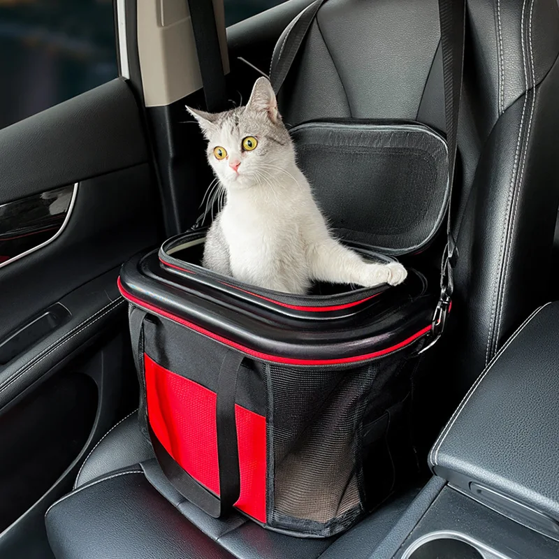 

Large Size Cat Bag Go Out Portable Hand Carry Summer Car Pet Bag Cat Carry Cat Cage Canvas Cat Bag Dog Backpack