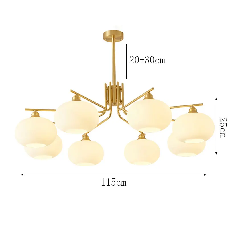 Copper color 8 heads