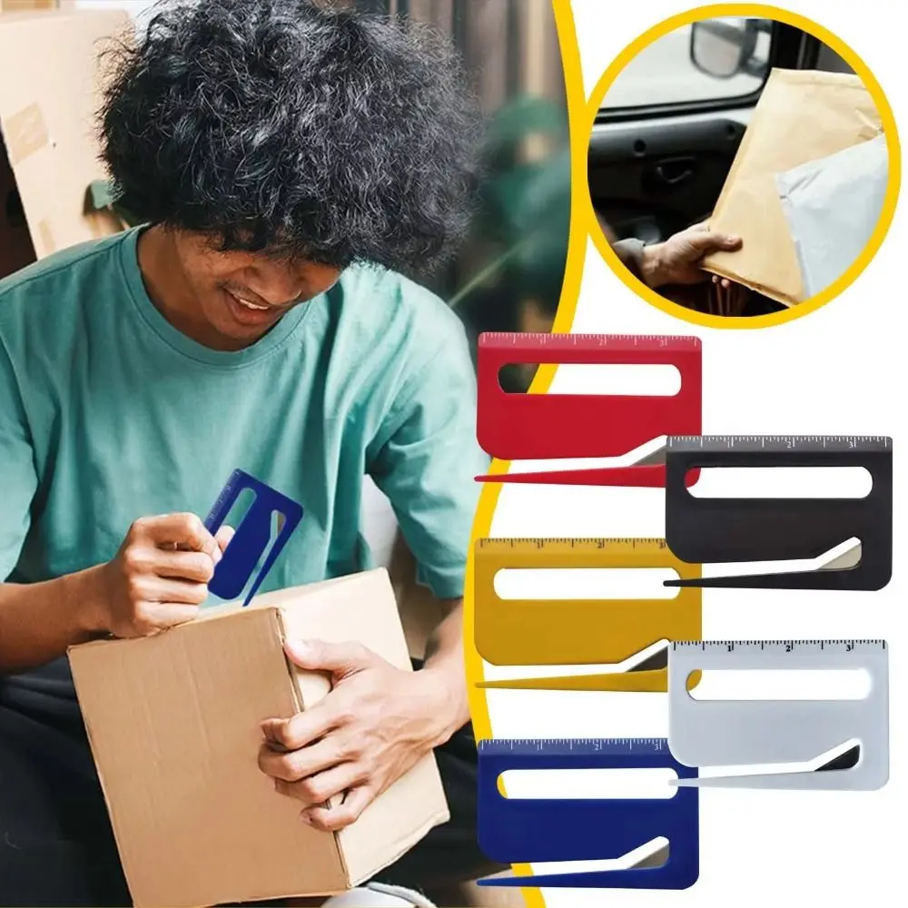 Durable Portable Envelope Opener Multi-Function Cutting Tool Letter Opener Envelope Slitter for Wrapping Paper Cutter