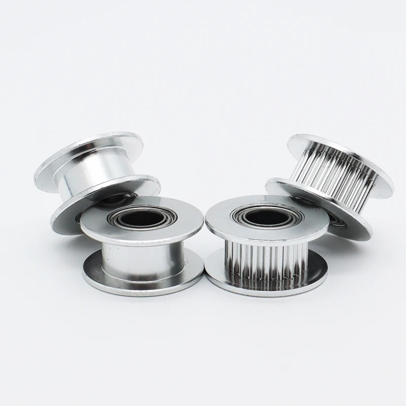 Timing Pulley 20Teeth 2GT Idler Bore 3/4/5/6/8mm With Bearing Belt Width 6/9/10/15mm GT2 20T 3D Printer Synchronou Idler