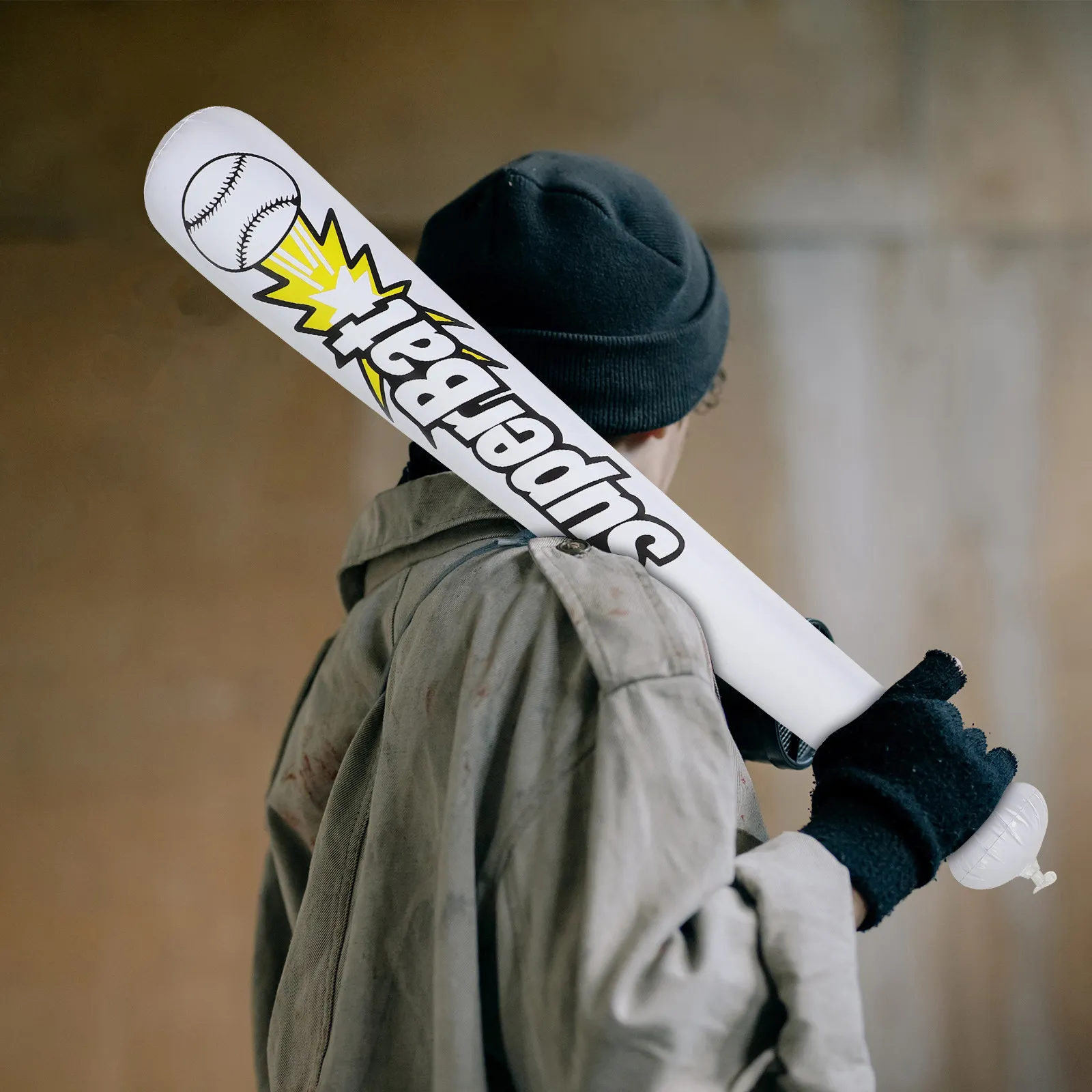 1세트 풍선 야구 배트 고품질 PVC 스포츠 테마 수영장 파티 생일 행사 장식 풍선 장식품