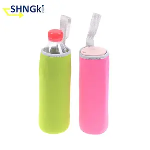 Insulated Neoprene Water Bottle Sleeve With Rope Water Bottles Bag Cover  Pouch Holder Bottle Insulator For 420ml/550ml