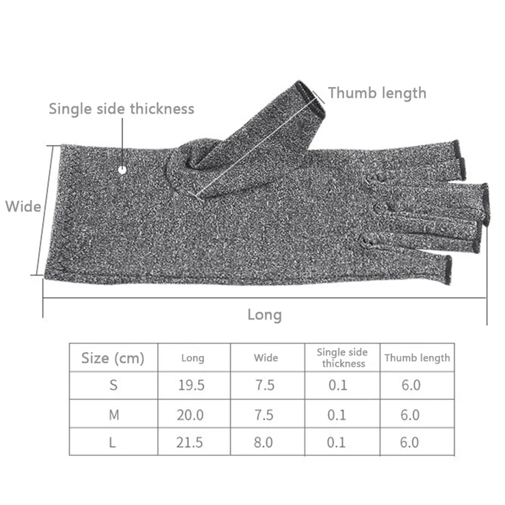 Arthritis Gloves Men Women Rheumatoid Compression Hand Glove For Magnetic Anti Arthritis Health Compression Therapy Gloves 6