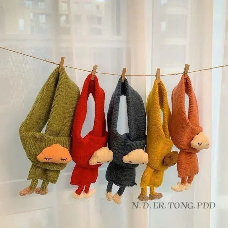 New Baby Scarf Winter Warm Baby Cute Super Cute Neck Cover for Girls Knitted Soft Neck Cover for Boys Versatile Scarf