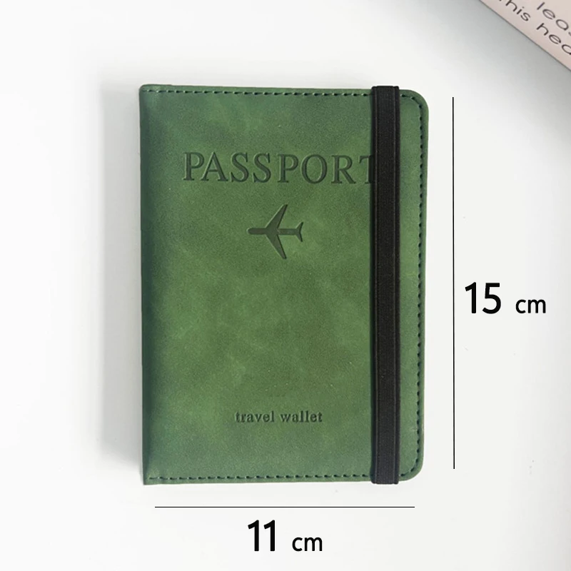 RFID Blocker Passport Holder & Travel Wallet – Slim, Multi-Function Card Holder