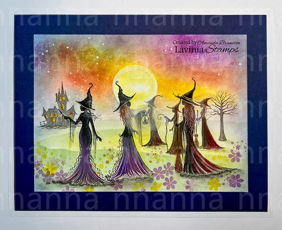 Description Picture 6 of item2024 Halloween Witch Collection Clear Stamps for DIY Greeting Card Making Scrapbooking Craft Paper Decoration New Arrival