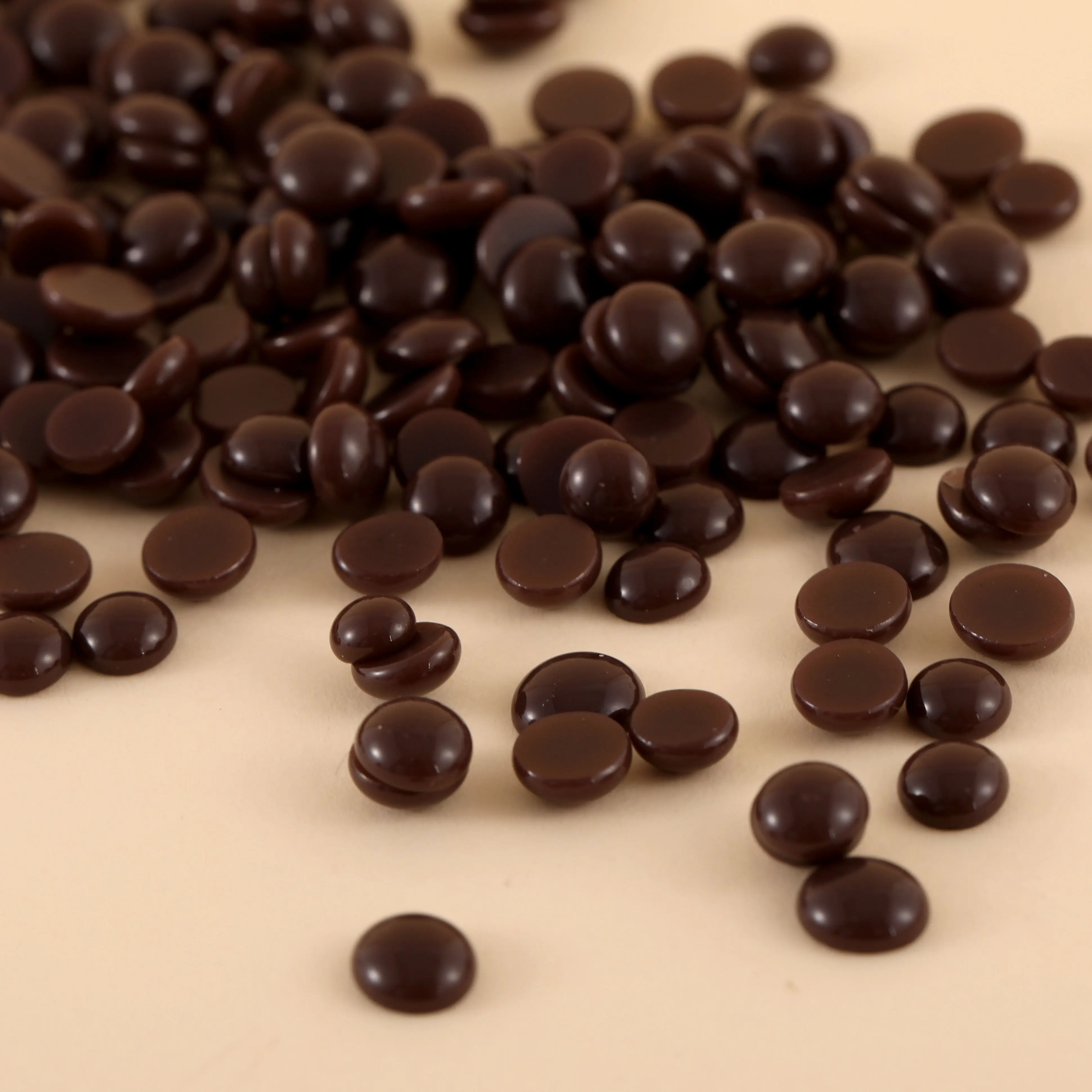WaxNewK chocolate 1KG 2.2LB Elastic depilatory dry fast hard Wax beans Body Hair Removal hot wax beans body wax