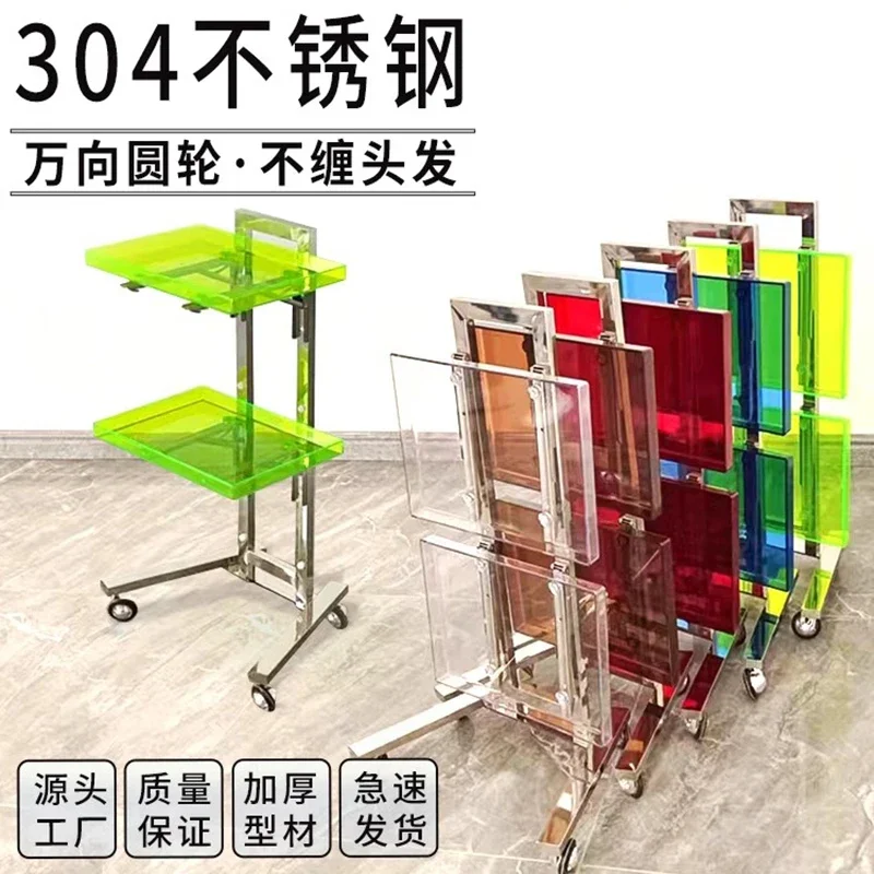 Cosmetic Helper Trolley Multi-purpose Cart With Wheels Professional Household Hairdresser Salon Furniture Trolly Beauty Station