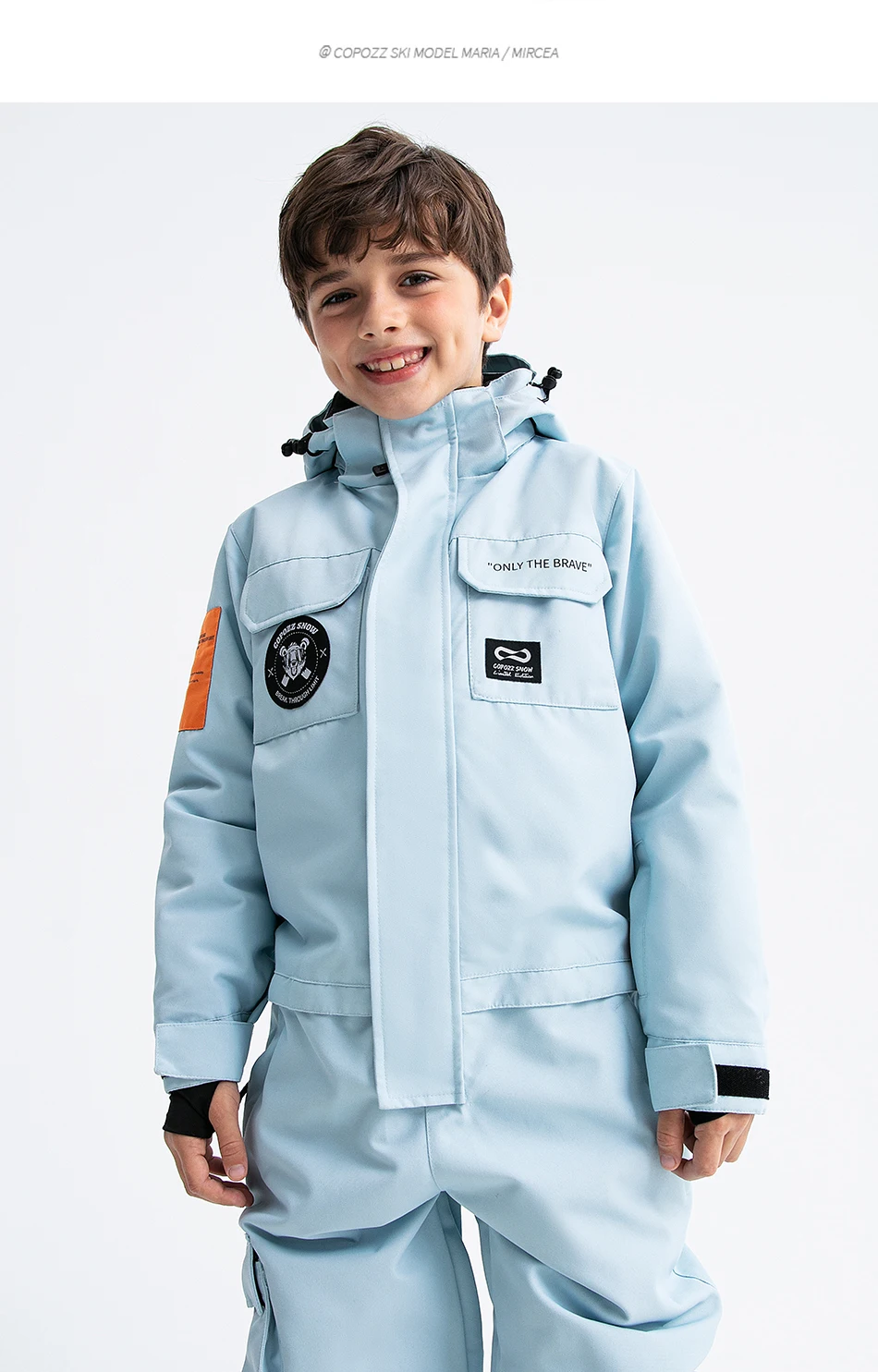 Kids ski jumpsuit