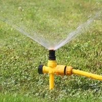 Garden Sprinkler 360° Rotation Irrigation Watering System Agriculture Ground Automatic Tube Adjustable Plug Buried Atomization