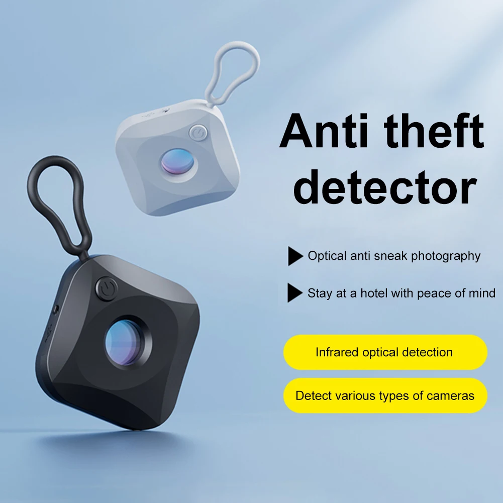 Wireless Hidden Devices Scanner Portable Anti Peeping Camera Detector for Travel Office and Hotel Security
