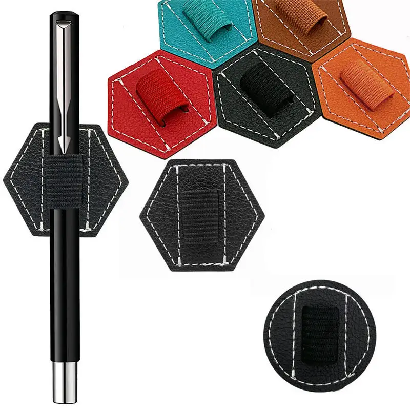 PU Self-adhesive Pen Holder IPad Capacitive Pen Holder Stationery Organizer