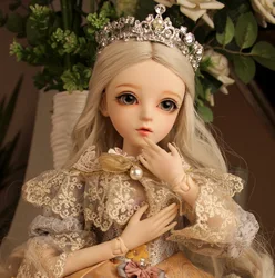 Poupée Bjd n ° 2 pour filles, ensemble complet de poupée Sd, avec changement de maquillage, princesse, 60cm, Simulation faite à la main, jouet, cadeau, 1/3 