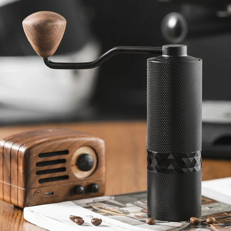 Manual Coffee Grinder Portable Adjustable Hand Coffee Bean Grinder For