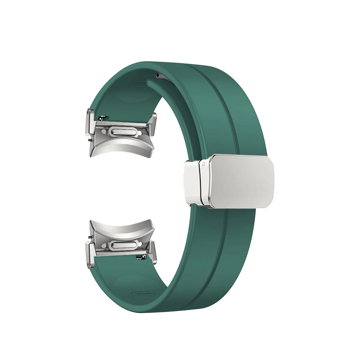 Magnetic Silicone Strap Sport Watchband - Versatile and Stylish Accessory