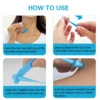 3-IN-1 Auto Skin Tag Removal Kit Painless Skin Label Mole Acne Wart Removal Pen Set with Cleansing Swabs Facial Beauty Care Tool 3
