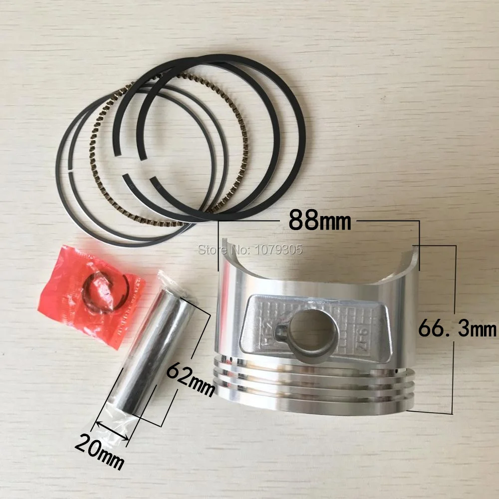 Complete Rebuild Kit For Honda GX390 13HP Engine - Piston, Rings, Connecting Rod, Seals & Gaskets
