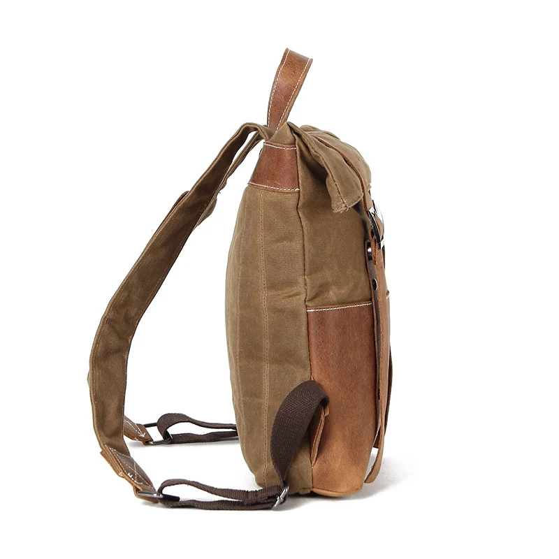 

2023 Canvas Backpacks Outdoor Casual Men Bags for Hiking Travel Camping Backpack Waterproof Student Backpack \