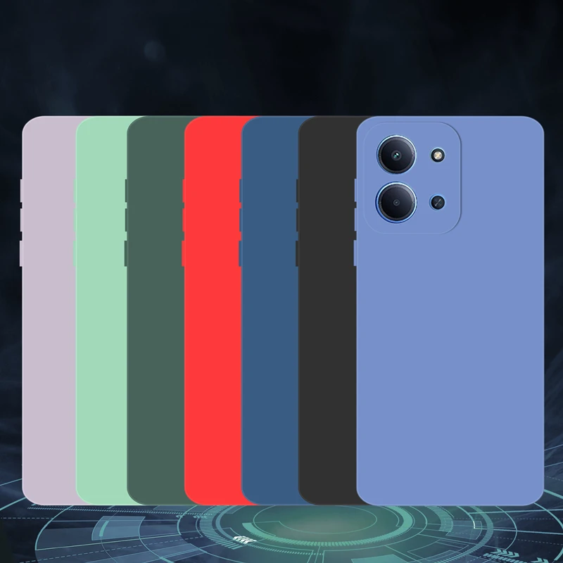 Pour Xiaomi Poco C85 étui Poco C85 couverture souple liquide Silicone Durable coque de protection arrière coques de téléphone sur Poco C85 Funda
