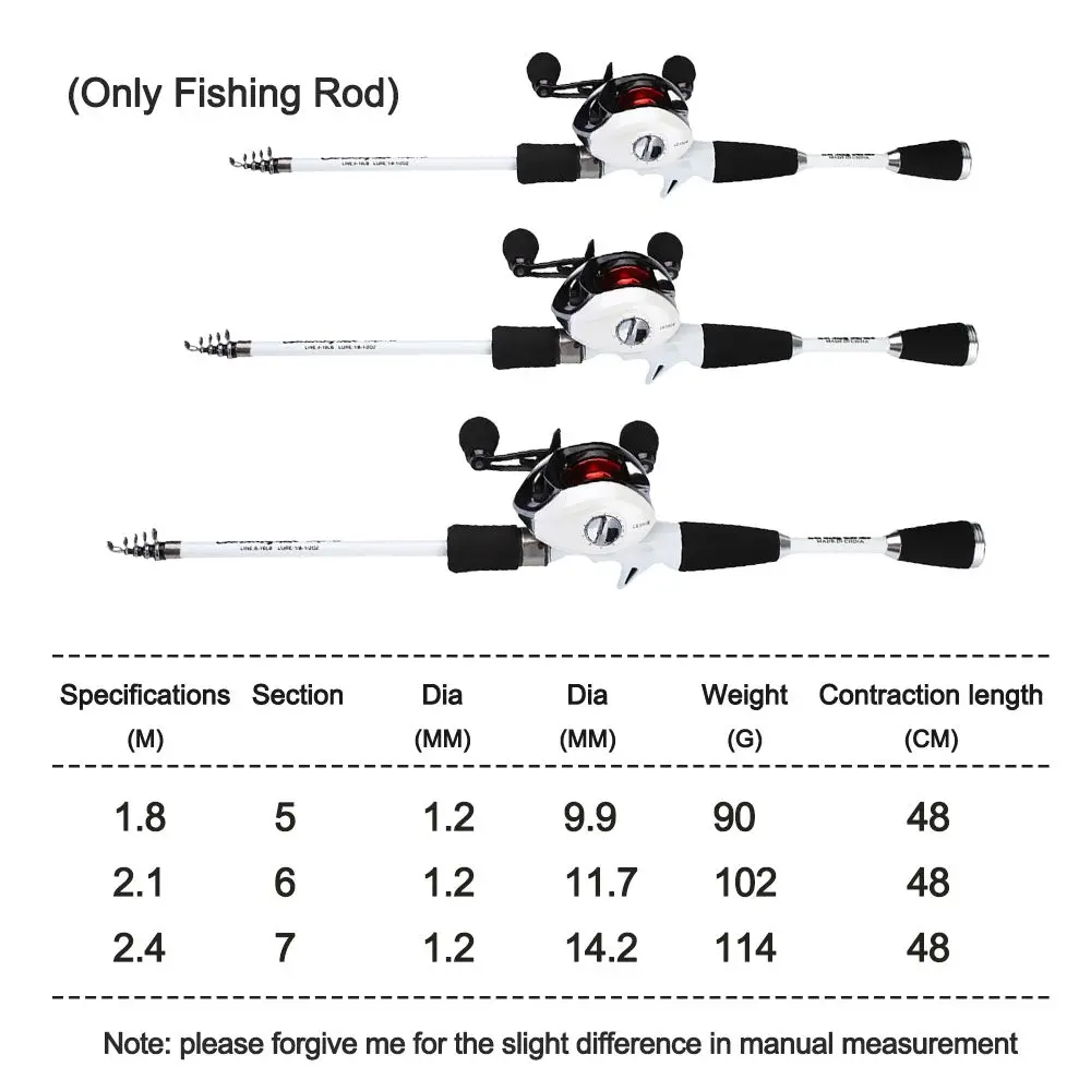 Sea Freshwater Adjustable Mini Travel Telescopic Fishing Rod Fishing Tackle Stream Hand Pole Ultralight