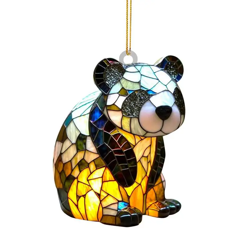 

2D Акриловый автомобильный кулон, 2D милый мультяшный акриловый кулон, украшение, аксессуары для салона автомобиля, украшение для зеркала заднего вида, дома