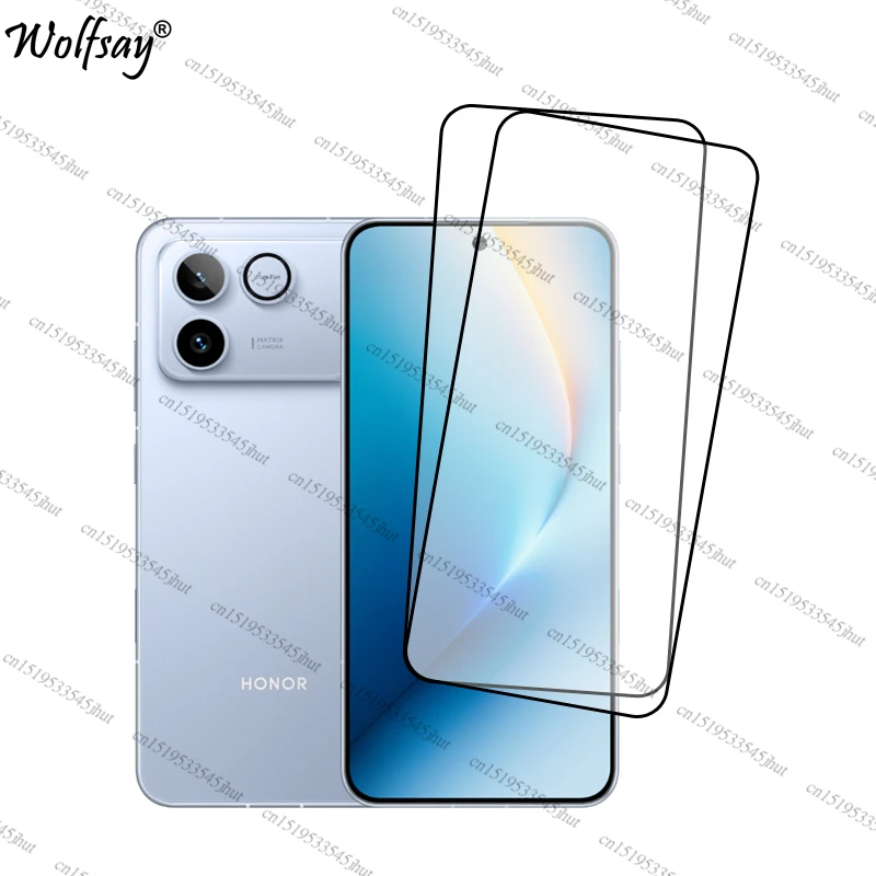 Premium Full Cover Tempered Glass Screen Protector - Dust-Free, 6.83-inch