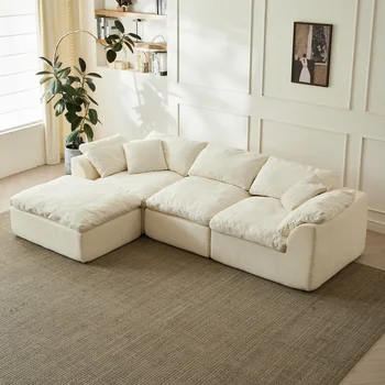 White Cloud Sectional Sofa 2