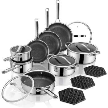 17-Piece Nonstick Cookware Se 1