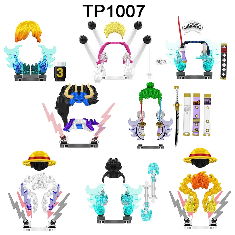 

TP1007 Famous Anime Series PIECE Mini Building Blocks Action Figures Kid's Educational Toys Juguetes