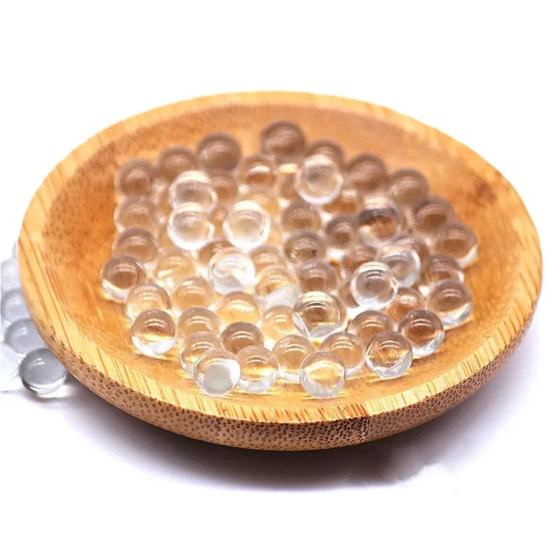 Glass Marbles Laboratory Anti-boiling Glass Beads High Precision Ball For Mechanical Bearing Slide 6.35 mm 1000 / PK