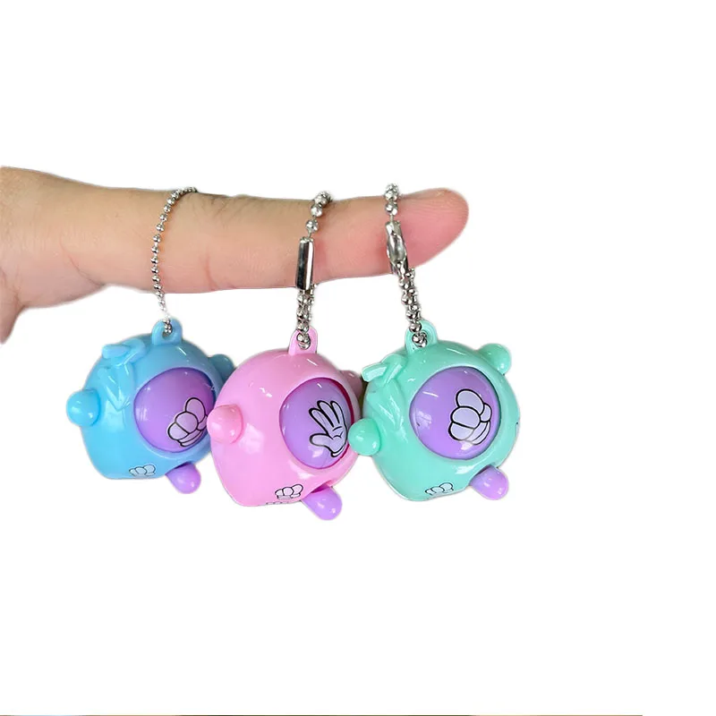 4-10Pcs Rock-paper-scissors Key Chain Pendant Toys Kids Birthday Baby Shower Party Favor Christmas Wedding Gifts Guests Reward pop keychain toys party toys toy gift filler