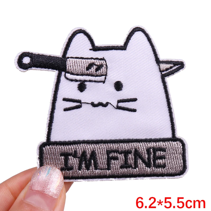 Vibrant Animal Embroidered Iron-On Patches