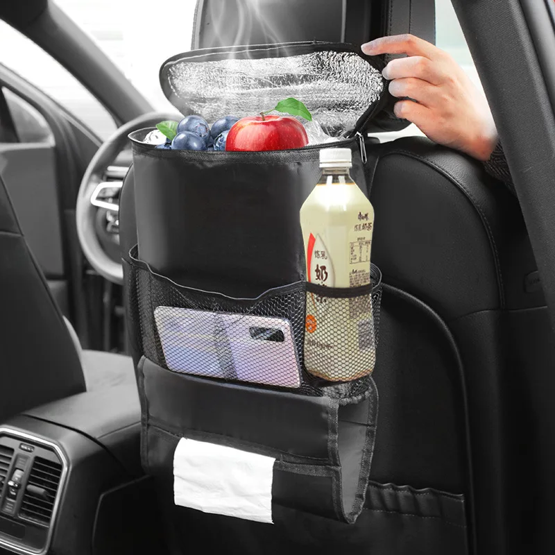 

Car supplies special ice pack chair back hanging bag car ice pack Oxford cloth storage bag car multi-functional chair back bag
