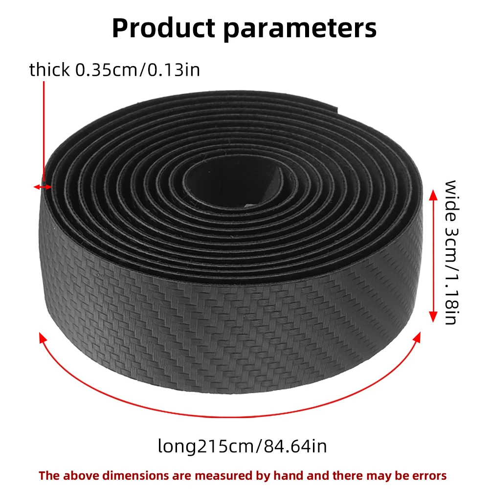 Bike Handlebar Tape MOTSUV Road Bicycle Bar Tape Cycling Cork Shockproof Sport Handlebar Bandage EVA Wrap Bent Bar Tape+2 Plug Bike Accessories