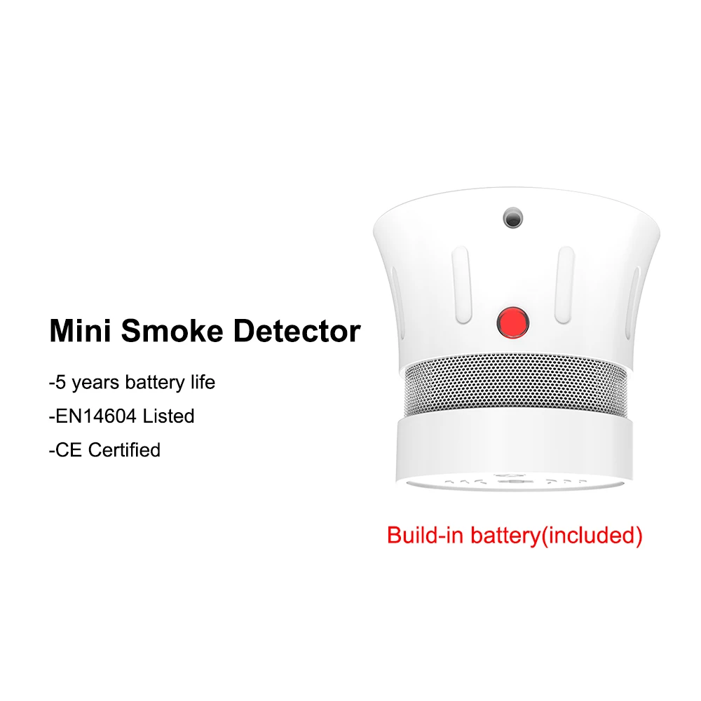 CPVAN Smoke Detector Home Security Protection Fire Smoke Alarm Sensor Independence Firefighter Protect Equipment smoke alarm