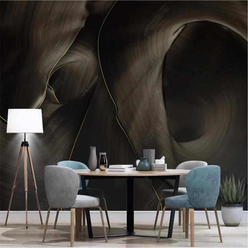 

Personality Abstract Geometric Lines TV Sofa Background Wall Paper Living Room Bedroom Decor Mural Wallpaper Papel De Parede 3d