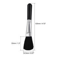 Small Portable Plastic Round Handle Anti Static Clean Brushes Computer Keyboard Laptop Electronics Camera Cleaning Brush Duster 2