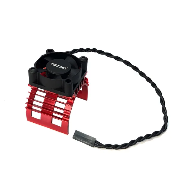 RC Car Twin Motor Cooling Fans - 30mm 28000rpm With Metal Heatsink For 3660 3650 540 Brushless Motors (1/10 1/8 Scale)