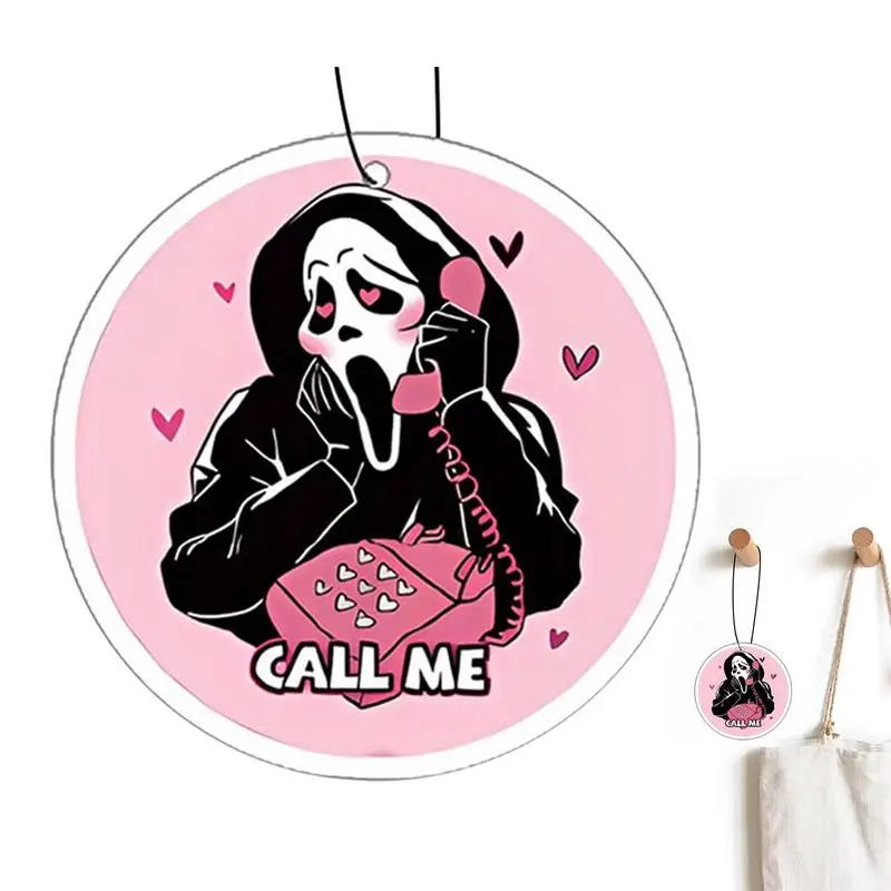 

Хэллоуин, автомобильный призрак, подвешиваемый розовый призрак, ароматизатор аниме, освежитель воздуха для автомобиля, милый смешной призрак, аксессуары для интерьера автомобиля