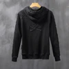 2024 top brand men's pure cotton letter embroidery 2-piece hooded sweater pants sportswear Ropa deportiva con capucha uomo plein 4