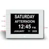 Date Dashboard Dementia Large Table Time Alarm Clock Home Decor Digital Clock Calendar 5