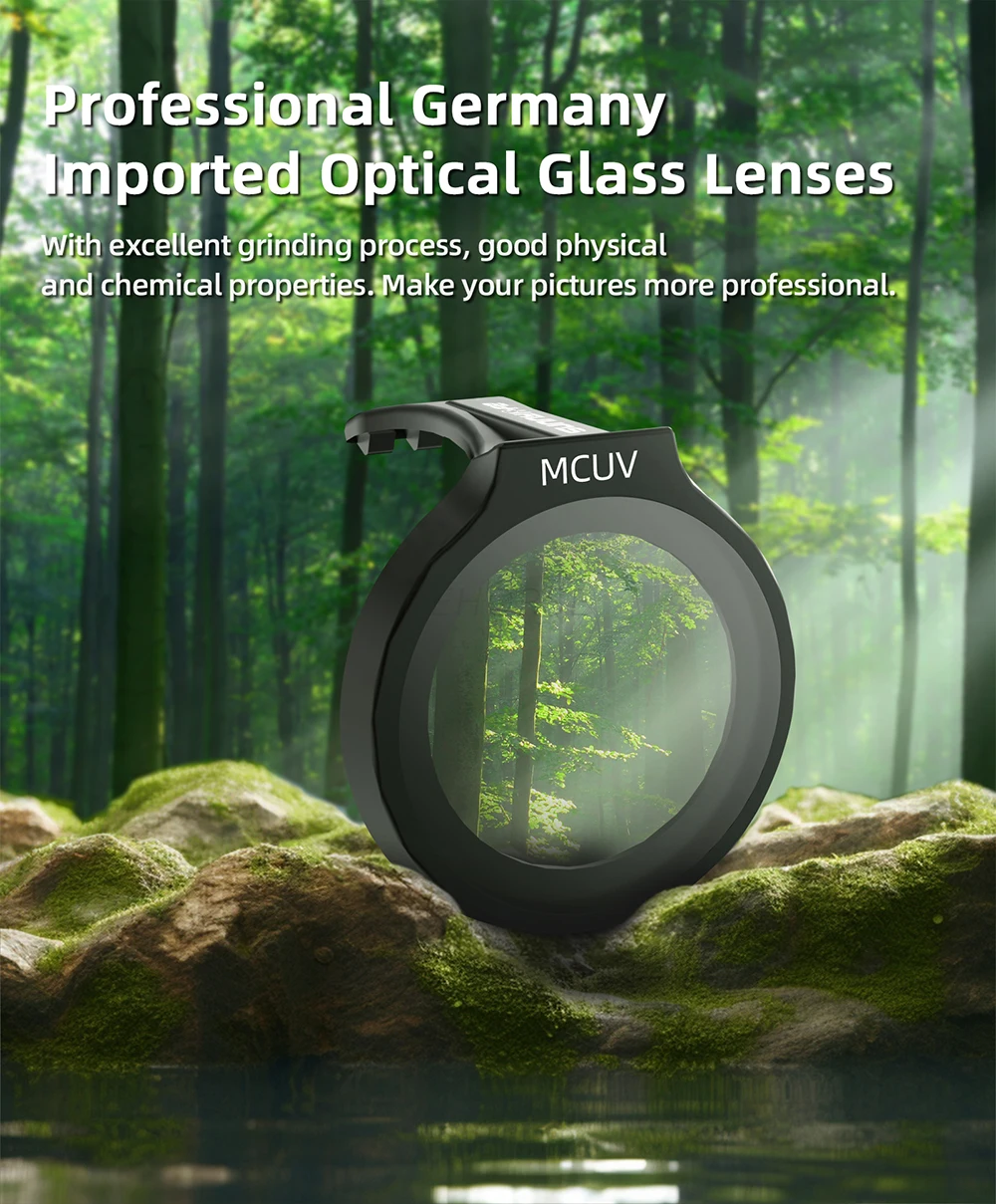 Description Picture 5 of itemLens Filter Kit For DJI Neo MCUV ND8/16/32/64 Filter Optical Glass Filter CPL Polarizer For DJI Neo Drone Accessories