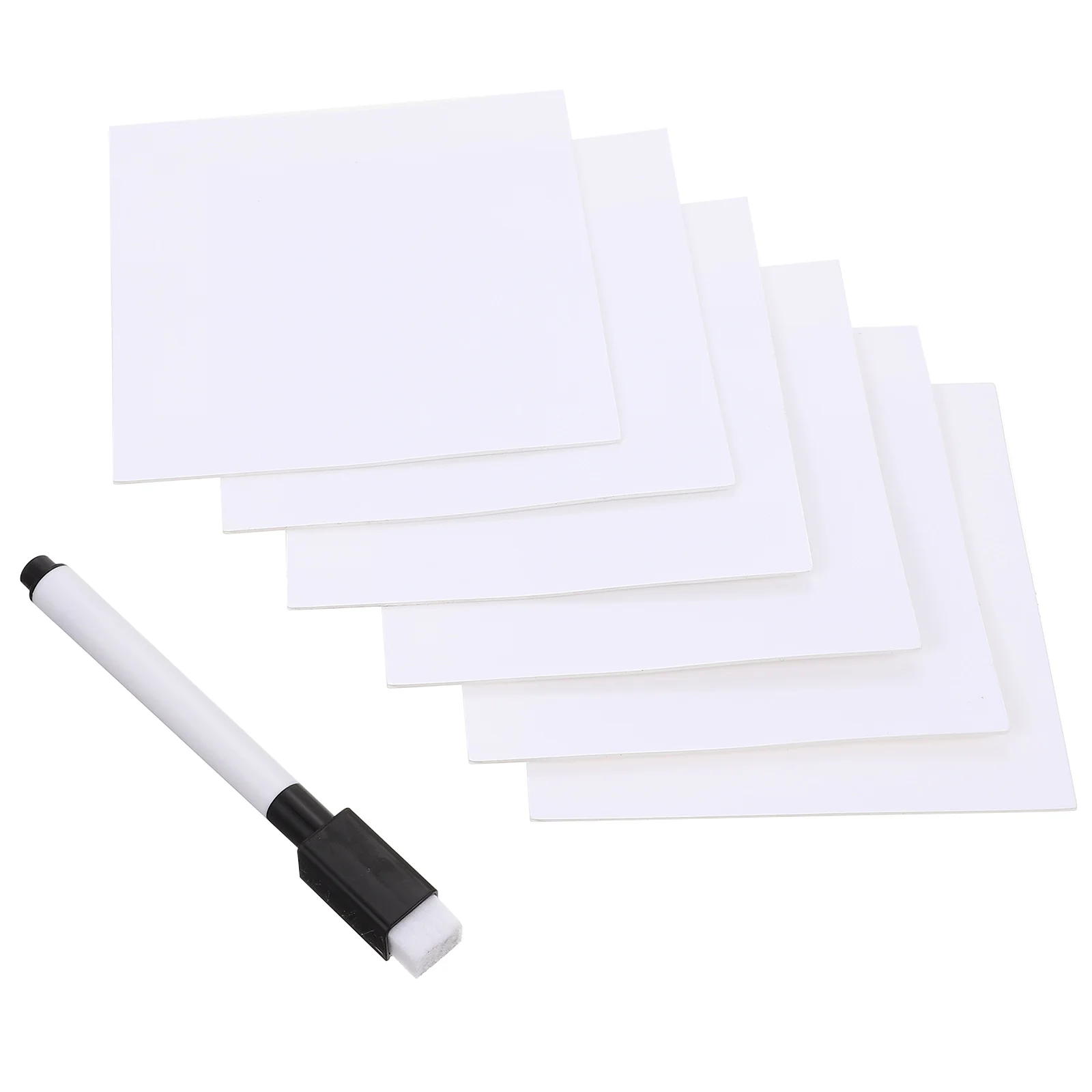 

Easy to Reuse Stickers White Board Adhesive Notes Whiteboard Dry Erase Film Erasable Sticky Message Memo