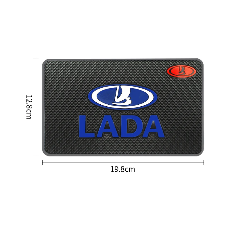 Car Non Slip Mat PVC Car Styling Anti-Slip Mat Silicone Dashboard Non-Slip Pad For Lada Niva Vesta Samara Kalina Priora Granta Largus Accessories