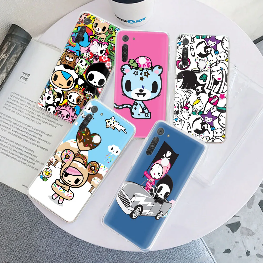 Cover Per Realme Narzo 50A 50I Prime 10 9 C30S C35 C55 Plus Oppo A17K A77S A78 Trova X5 Reno 8T Pro Custodia Morbida Zr53 Tokidoki