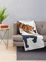 Firestar, Tigerstar and Scourge from Warrior Cats - The Darkest Hour Throw Blanket Luxury Picnic Bed blankets ands Blankets 2