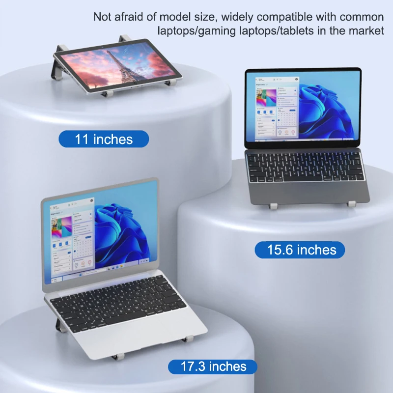 Laptop Stand Laptop Riser Stand Laptop Mount 2in1 Laptop Vertical Holder for Office